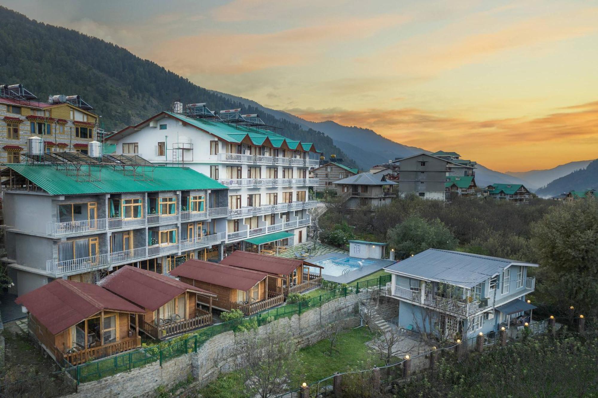 מלון Echor Himalayan Heights Manali מראה חיצוני תמונה